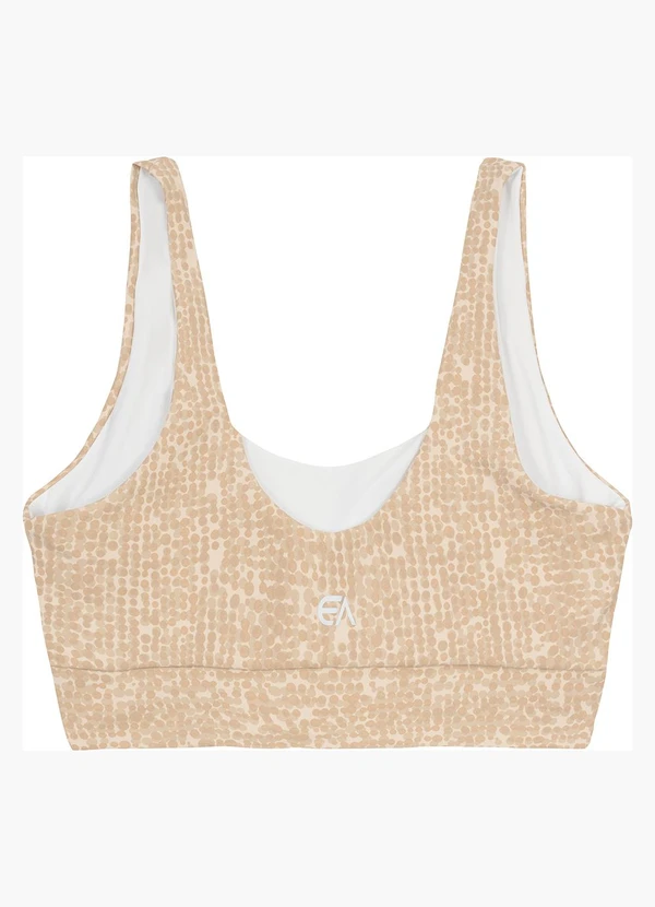 Enfim - Top Regata Geométrico Dry Active Areia 8