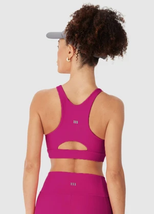 Malwee - Top Regata Halter Neck Rosa Escuro - MALWEE