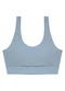Malwee - Top Regata Malha Uv Active Malva - variação: Azul Pastel