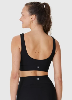 Malwee - Top Regata Malha Uv Active Preto - MALWEE