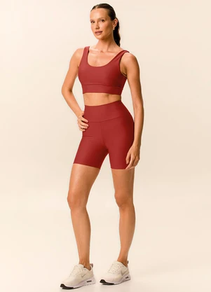 Malwee - Top Regata Malha Uv Active Terracota - MALWEE