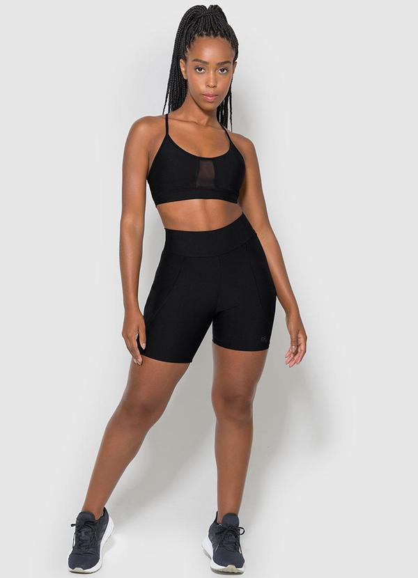 Enfim - Top Regata Preto Dry Uv 2