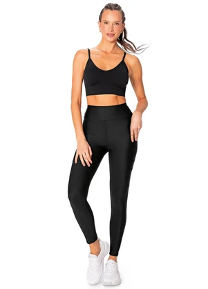 Malwee - Top Regata Seamless Active Preto - MALWEE