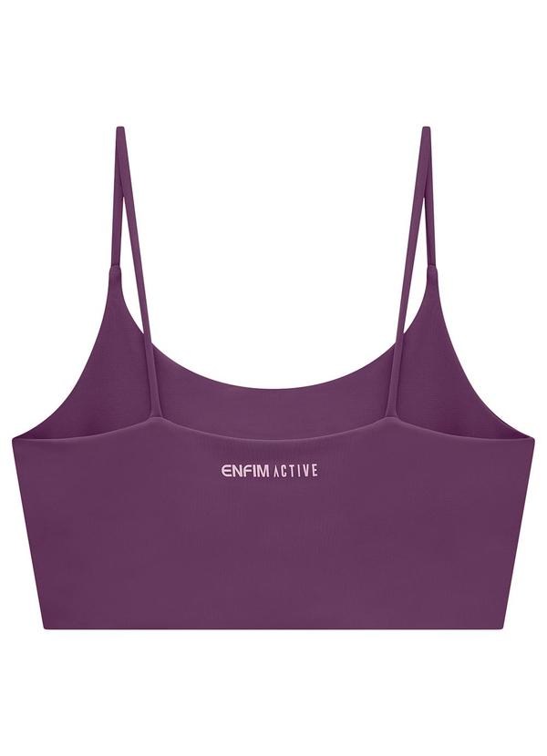 Enfim - Top Roxo Regata Duplo Dry 2