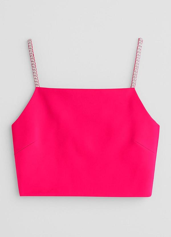 Carlota Costa - Top Strass Rosa