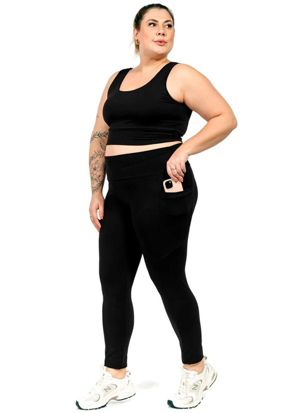 Cobertura - Top Suplex Feminino Preto 2