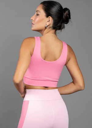 Everfit - Top Venus Recorte Princesa Rosa - EVERFIT