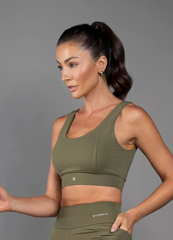 Everfit - Top Venus Recorte Princesa Verde 1