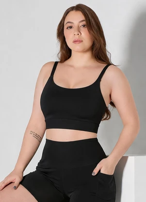 Hay Fit - Top Vicky Preto - HAY FIT