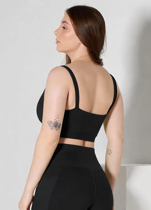 Hay Fit - Top Vicky Preto - HAY FIT