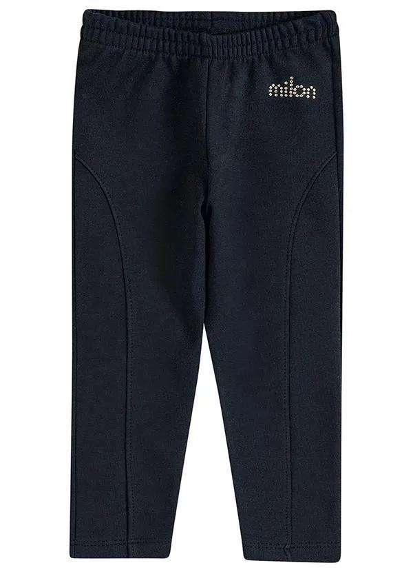 Milon - Legging Infantil Menina Preto