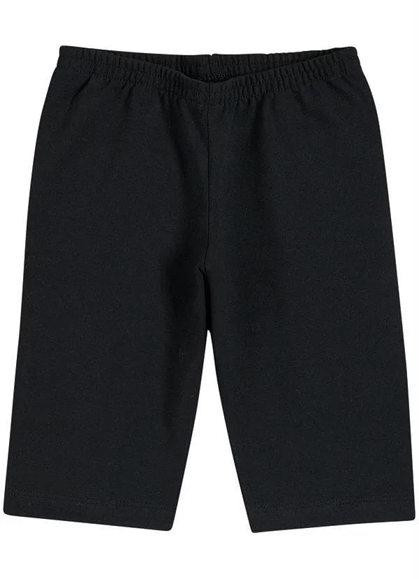 Kyly - Ciclista Infantil Menina BásicaPreto