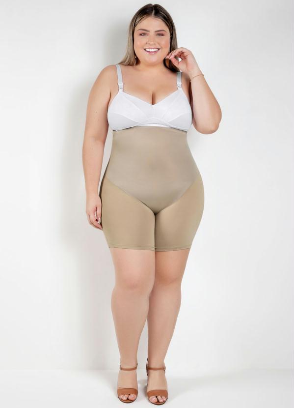 Alma Dolce - Bermuda Modeladora Bege 5