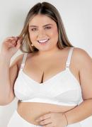 Suti Reforado Branco com Renda