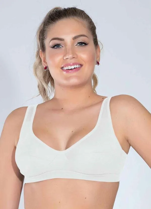 Alma Dolce - Sutiã Top Branco
