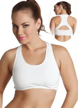 Alma Dolce - Top Estilo Nadador Branco - ALMA DOLCE