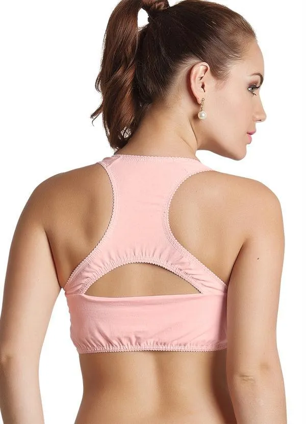 Alma Dolce - Top Estilo Nadador Rosa Bebê 2