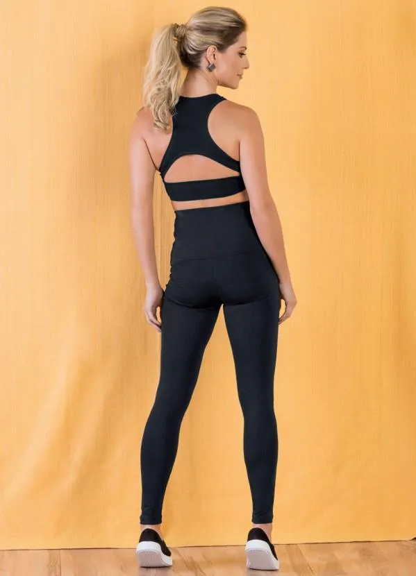 Alma Dolce - Top Preto com Abertura nas Costas 4