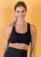 Alma Dolce - Top Estilo Nadador Branco - variação: Preto