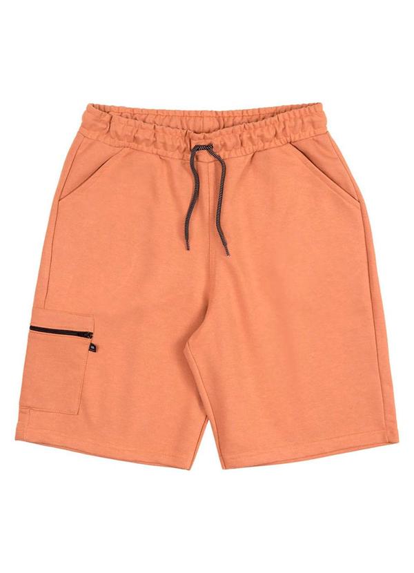 Soft Bonni - Bermuda Adulto Moletinho Bege