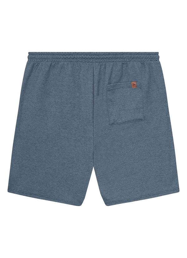 Malwee Plus - Bermuda Azul Marinho Comfort em Moletom 2