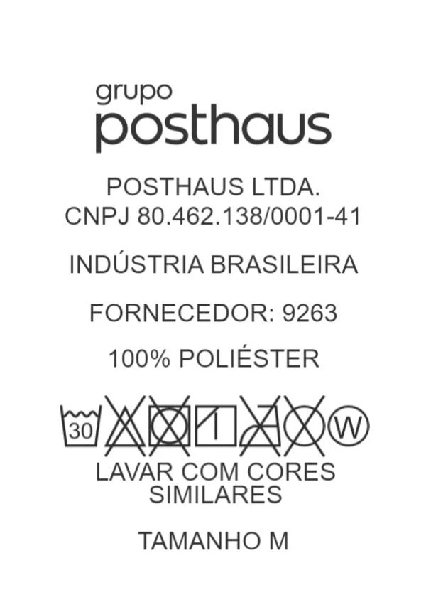 Moda Pop - Bermuda Azul Marinho em Tactel 9