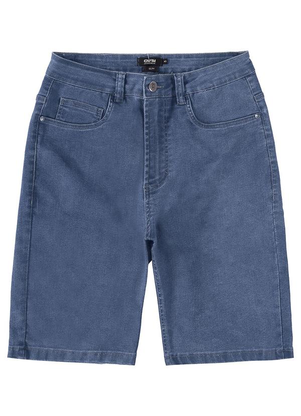 Enfim - Bermuda Azul Slim Jeans 3