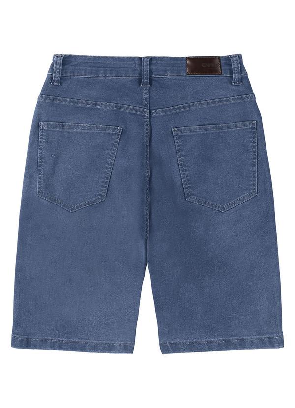 Enfim - Bermuda Azul Slim Jeans 4