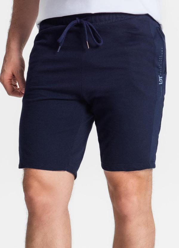 Diametro - Bermuda Básica Masculina Azul