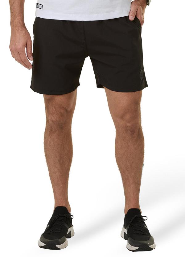 Long Insland - Bermuda Basica Tactel Preto 1