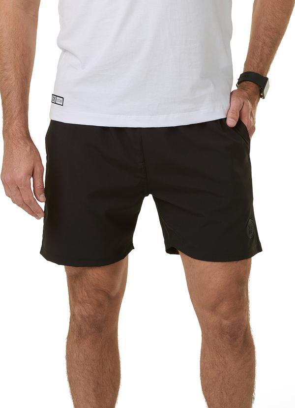 Long Insland - Bermuda Basica Tactel Preto