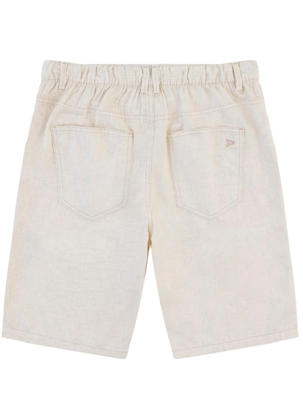 Malwee - Bermuda Chino com Linho Off White 11
