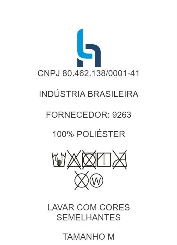 Moda Pop - Bermuda Cinza com Recorte em Preto 8