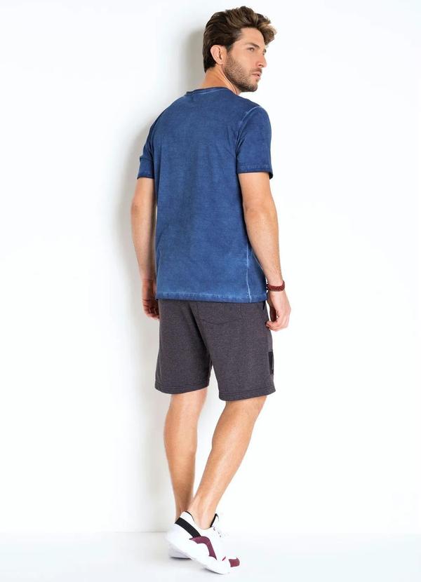 Outlet - Bermuda CinzaCom Tela Esportivo e com Cordel 5