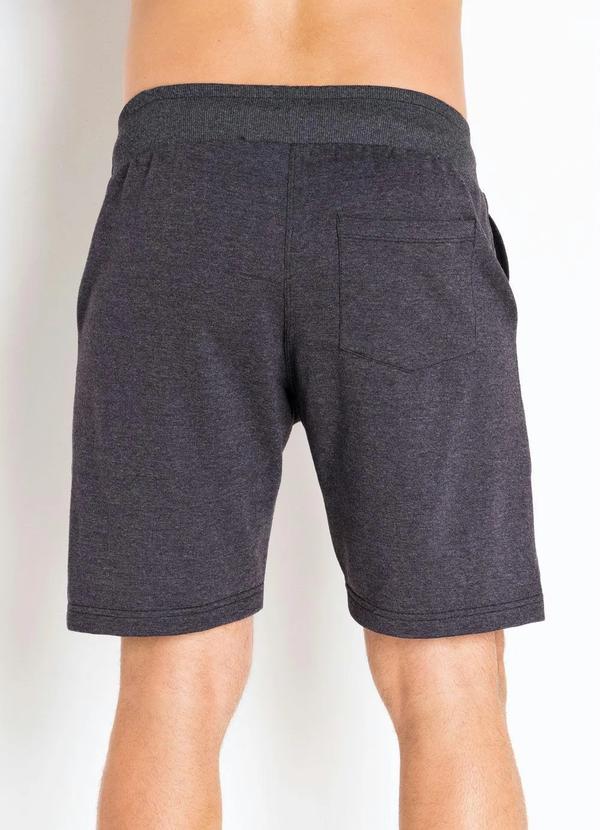 Outlet - Bermuda CinzaCom Tela Esportivo e com Cordel 8