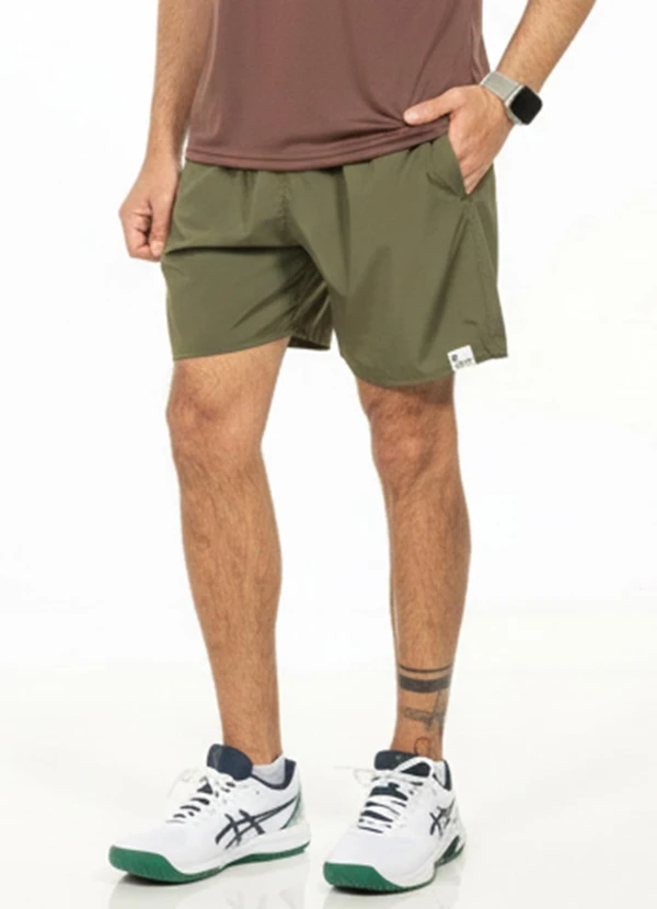 Decoy - Bermuda com Bolso e Cordão Verde