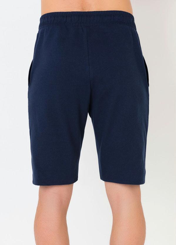 Outlet - Bermuda com Cordel e Bolsos Funcionais Marinho 7