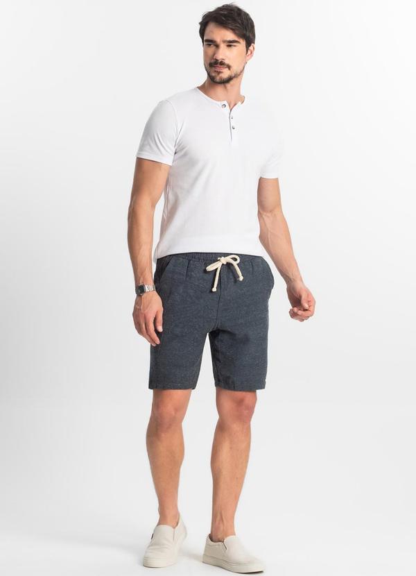 Rovitex - Bermuda com Elástico e Bolsos Shift Cinza 3