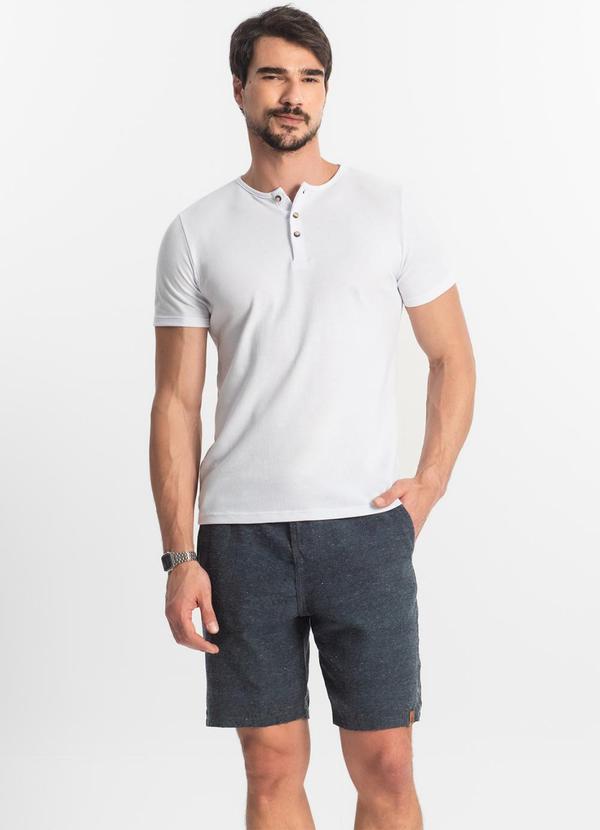 Rovitex - Bermuda com Elástico e Bolsos Shift Cinza 4