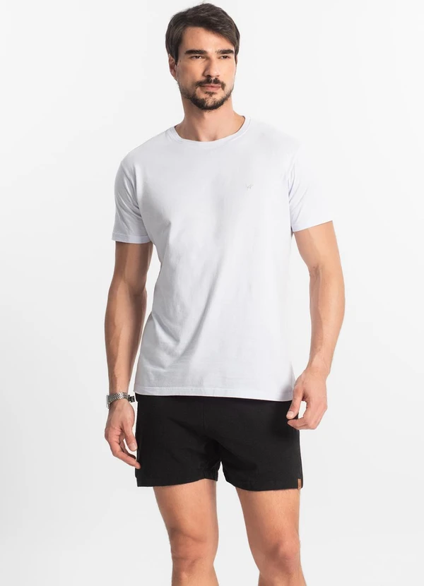 Rovitex - Bermuda com Elástico e Bolsos Shift Preto 4