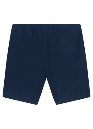 Malwee - Bermuda Comfort em Moletom Azul Marinho - MALWEE