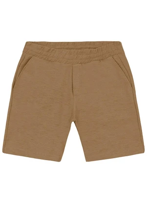 Malwee - Bermuda Comfort Texturizado Bege - MALWEE