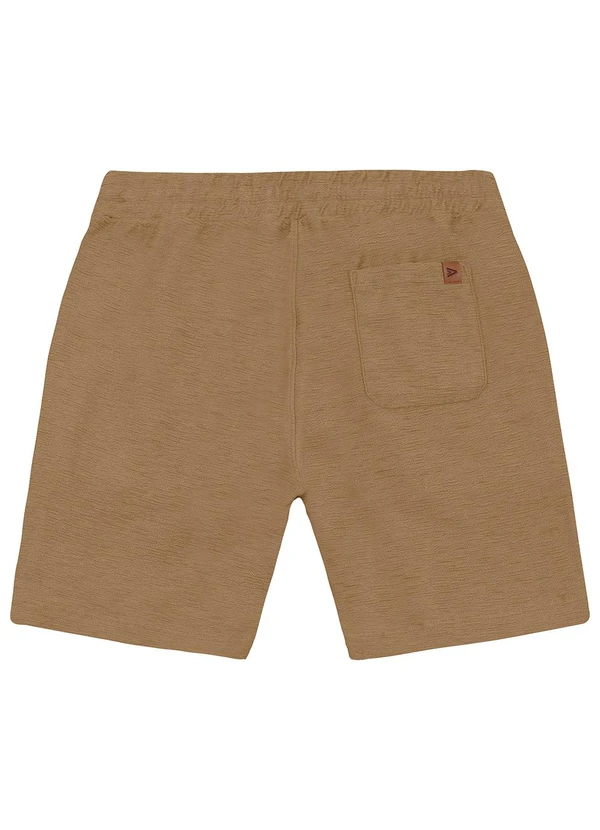 Malwee - Bermuda Comfort Texturizado Bege 3