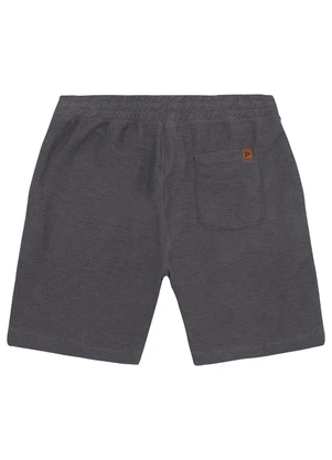 Malwee - Bermuda Comfort Texturizado Cinza Chumbo - MALWEE