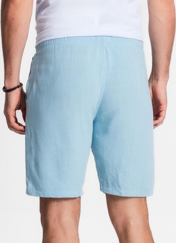 Diametro - Bermuda de Linho Strong Masculina Azul 2