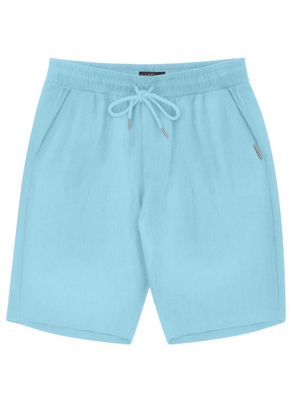 Diametro - Bermuda de Linho Strong Masculina Azul 6
