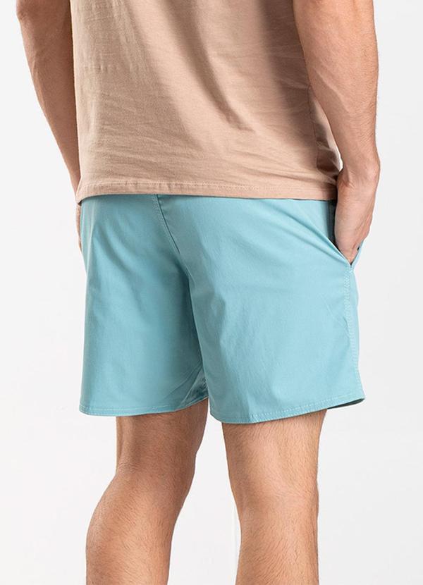 Rovitex - Bermuda de Microfibra Sarjada Long Bong Azul 2