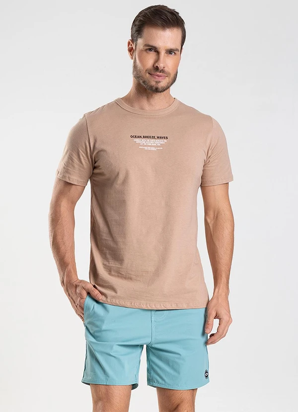 Rovitex - Bermuda de Microfibra Sarjada Long Bong Azul 5