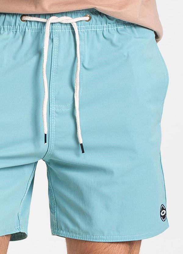 Rovitex - Bermuda de Microfibra Sarjada Long Bong Azul 6