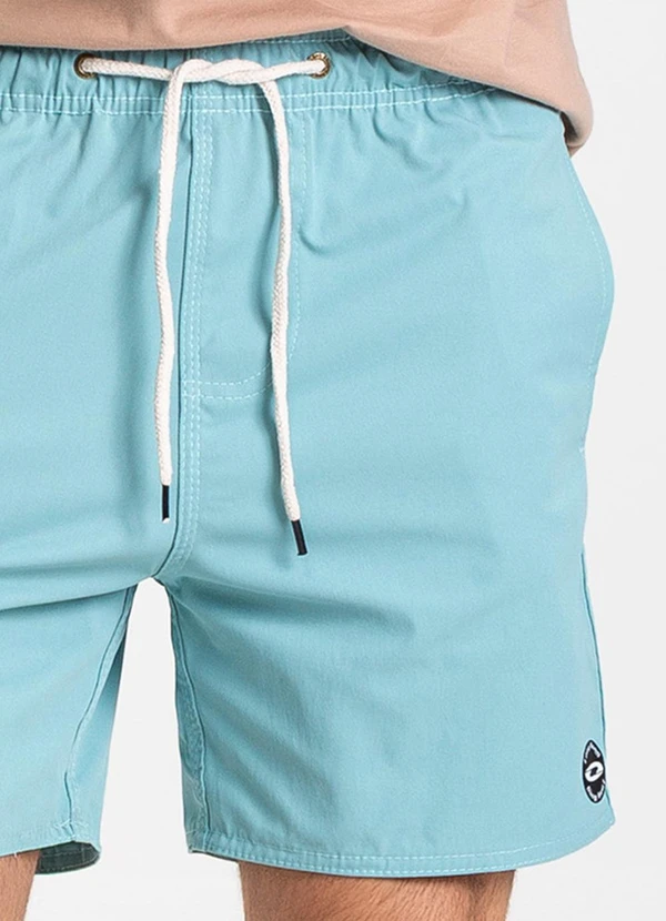 Rovitex - Bermuda de Microfibra Sarjada Long Bong Azul 6